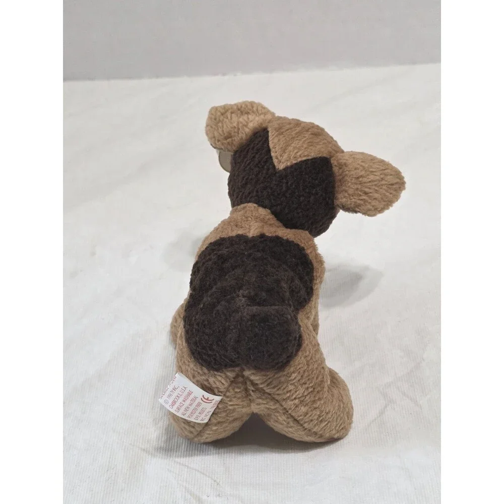 NWT 1996 TY Beanie Original Baby Two Tone Brown Dog 7
